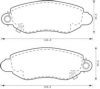 BENDIX 573015B Brake Pad Set, disc brake